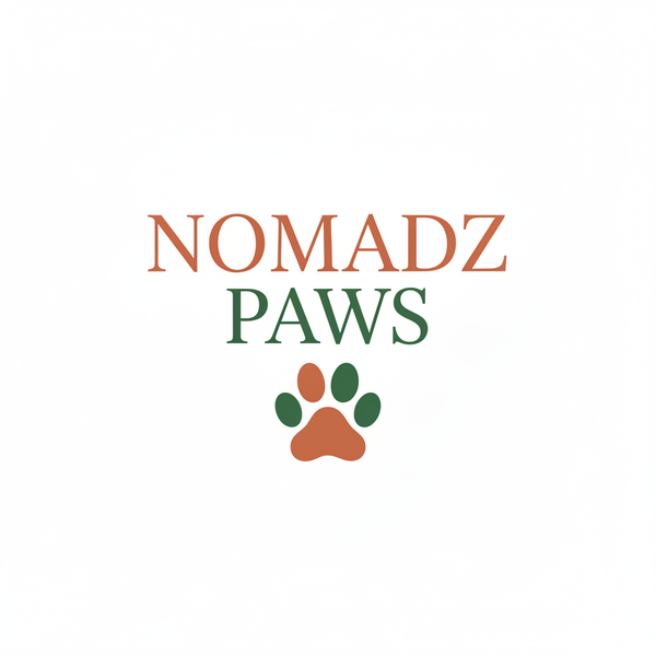 Nomadz Paws Logo - Two Tone Paw